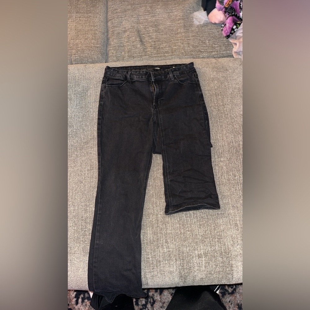 Old navy 
Mid-Rise 
Boot cut jeans